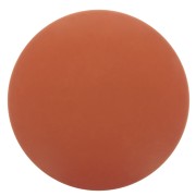 Cabochon rond en résine opaque effet mat 12 mm - Terracotta x1|raw }}