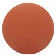 Cabochon rond en résine opaque effet mat 12 mm - Terracotta x1