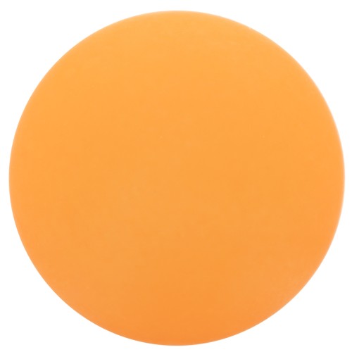 Cabochon rond en résine opaque effet mat 14 mm - Orange clair x1