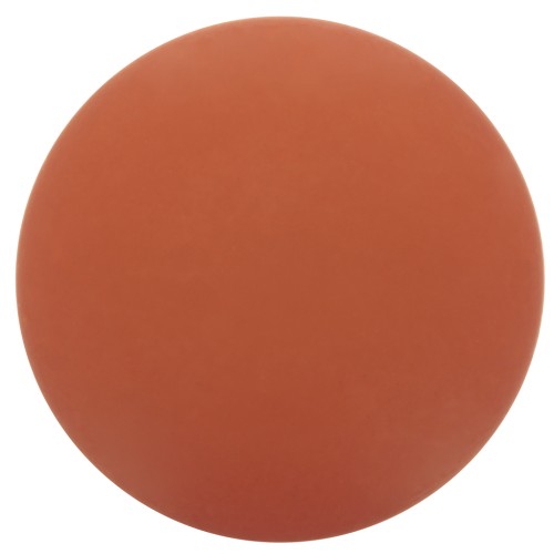 Cabochon rond en résine opaque effet mat 14 mm - Terracotta x1