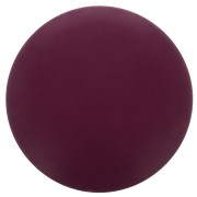 Cabochon rond en résine opaque effet mat 14 mm - Aubergine x1|raw }}