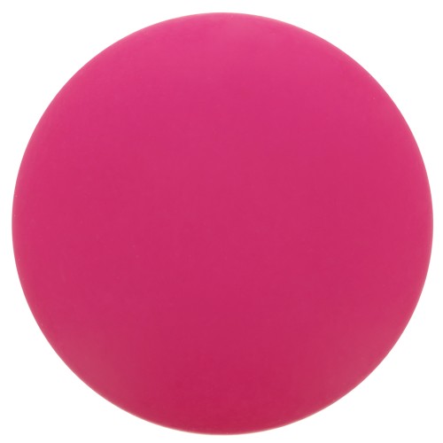 Cabochon rond en résine opaque effet mat 14 mm - Fuchsia x1