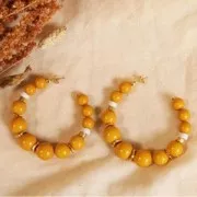 Perle en résine opaque effet mat 12 mm - Vert d'eau x1