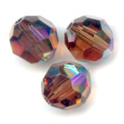 Perles rondes  PureCrystal 5000 4 mm Smoked Topaz AB x20|raw }}