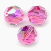 Perles rondes  PureCrystal 5000 4 mm Rose AB x20|raw }}
