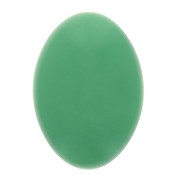 Cabochon ovale en résine opaque 14x10 mm - Vert x1|raw }}