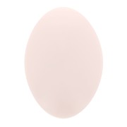 Cabochon ovale en résine opaque 14x10 mm - Rose pastel x1