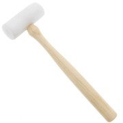 Maillet en plastique 32 mm forme tonneau x1