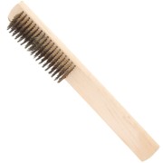 Carde à lime - brosse à carder - 23 cm en bois - Naturel x1|raw }}