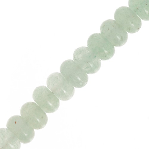 Perles Heishi rondelles en pierre gemme 8.5x5 mm - Aventurine x15