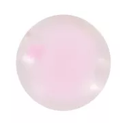 Perles rondes 10 mm - Transparent - Rose Pastel x10