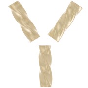 Perles tube twisté 5x1.5 mm - Gold filled (or laminé)  x10|raw }}