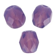 Facettes 4 mm - Milky Amethyst x50|raw }}