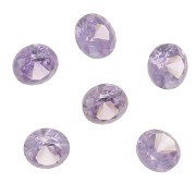 Cabochons ronds en Oxyde de Zirconium 3 mm - Lilas x10|raw }}