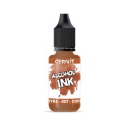 Encre opaque à alcool - Alcohol Ink Cernit n°057 - Cuivre x20ml|raw }}