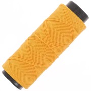 Fil plat en polyester ciré - Slam Cord pour micro macramé 0.8 mm - Jaune x100m|raw }}