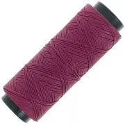 Magenta - Fil plat en polyester ciré - Slam Cord pour micro macramé 0.8 mm - Magenta x100m Fil plat en polyester ciré - Slam Cord pour micro macramé 0.8 mm - Magenta x100m
