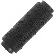 Noir - Fil plat en polyester ciré - Slam Cord pour micro macramé 0.8 mm - Noir x100m Fil plat en polyester ciré - Slam Cord pour micro macramé 0.8 mm - Noir x100m