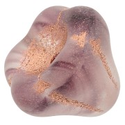 Perles fleurs cloches  10 mm Gold Bronze x20|raw }}