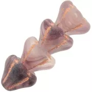 Perles fleurs cloches 10 mm Gold Bronze x20