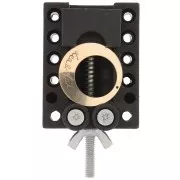 Mini étau de serrage en plastique 65x49.5 mm - Noir x1