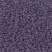 Miyuki Delica 11/0 DB1265 - Transparent Light Amethyst Mat x8g