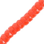 Perles rondelles facettées 6x3 mm - Hyacinth x25|raw }}