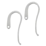 Crochets d'oreilles design 23 mm - Argent 925 x2