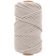 Bobine de cordon en coton pour macramé 3 mm - Lin x50m|raw }}