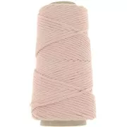 Bobine de cordon en coton pour macramé Cotton Suprême 3XL peigné - Nude x75m