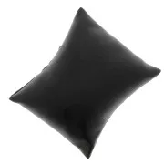 Coussin présentoir pour bracelets et montres - imitation cuir - Noir x1