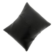 Coussin présentoir pour bracelets et montres - imitation cuir - Noir x1