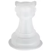 Moule silicone pour réaliser la tour 3D de l'échiquier  31x22 mm en résine x1