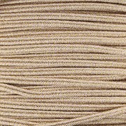 Soutache Luxor fabrication italienne 3 mm - Rose poudré - Doré x1m