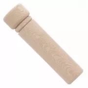 Etuis à forets - aiguilles 60x13.5 mm en bois brut x2