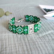 Intercalaire tissage Miyuki 11/0 exclu Perles & Co Soleil 16x11 mm Doré à l'or fin