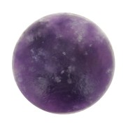 Cabochon rond 10 mm en pierre gemme - Lepidolite x1|raw }}