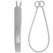 Attache anneau - bélière 35 mm - Argent 925 x1