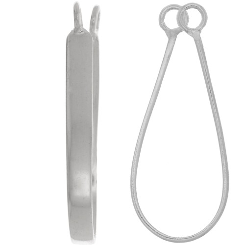 Attache anneau - bélière 35 mm - Argent 925 x1