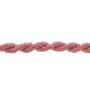 Perles Heishi rondelles  en pâte polymère 4x1 mm - Multi Marron - Brique x39cm|raw }}