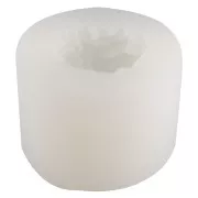 Moule bougie en silicone - boule de fleur 3D - 4 cm - Transparent x1