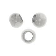Perles rondes aplaties 3x2 mm - Acier inoxydable 304 x20|raw }}