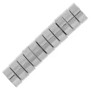 Perles rondelles Heishi - disque plat 2.5x1 mm - Acier inoxydable 304 x20