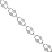 Chaîne maille fantaisie 6.4 mm - Acier inoxydable 304 x99cm