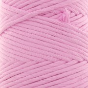 Bobine de cordon en coton pour macramé Cotton Suprême 3XL peigné - Rose x75m
