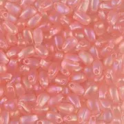 Long Drop Miyuki 3x5.5mm LDP-2133F - Transparent Peach AB Mat x10g