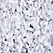 Long Drop Miyuki 3x5.5mm LDP-131FR - Crystal Mat AB x10g|raw }}
