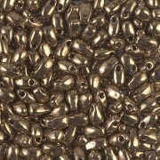 Long Drop Miyuki 3x5.5mm LDP-457 - Dark Bronze Metallic x10g