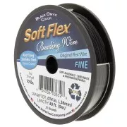 Fil cablé 21 brins 0.36 mm - Soft Flex Fine - Noir x9m