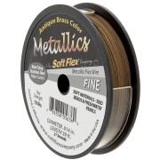 Fil cablé 21 brins 0.36 mm - Soft Flex Fine - Bronze x9m